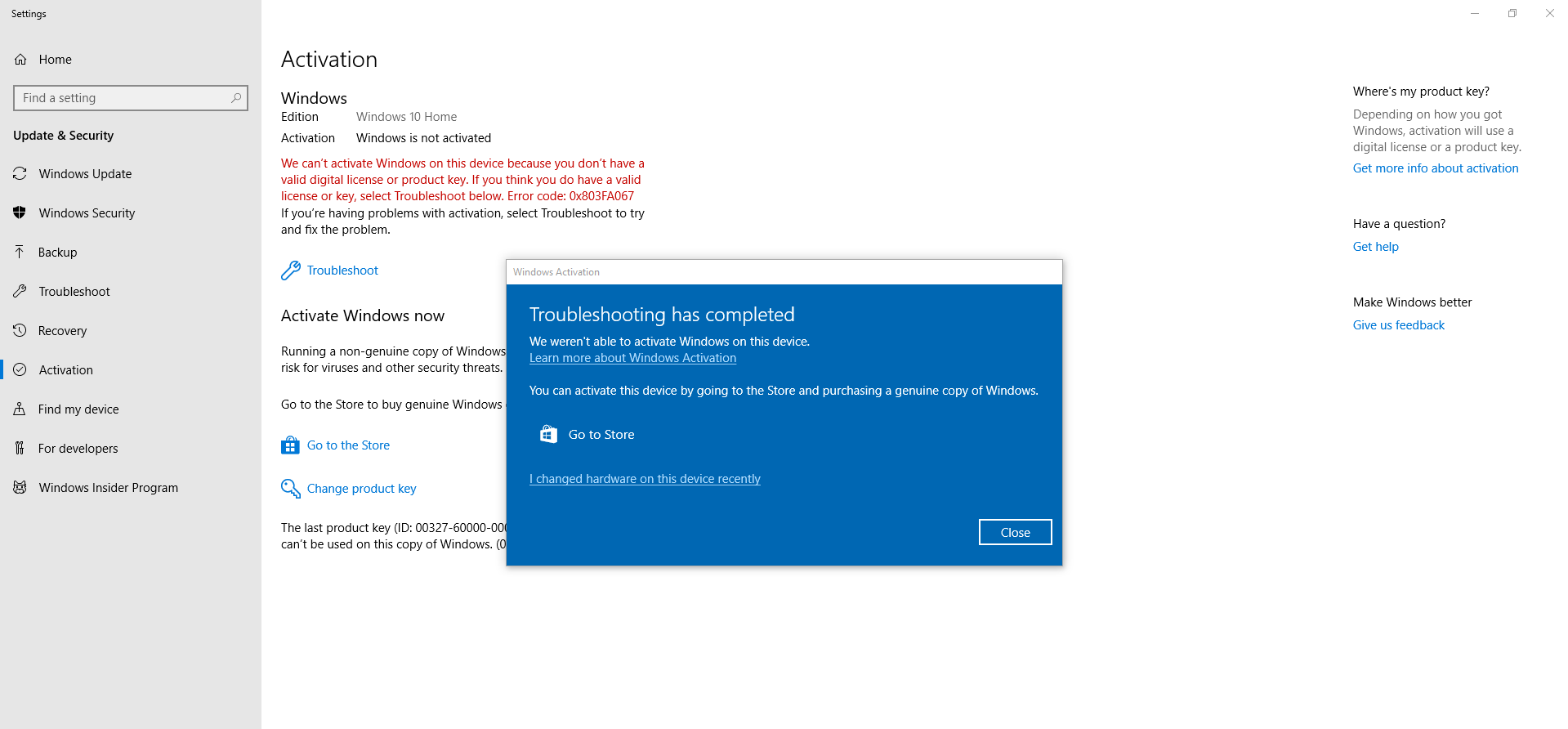 Changed Motherboard And Windows Changed Editions