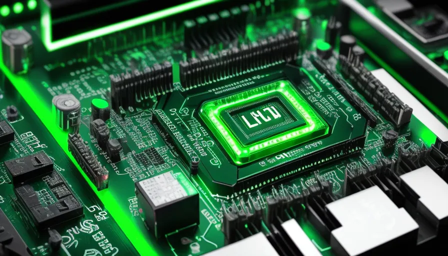 Green Light On Motherboard