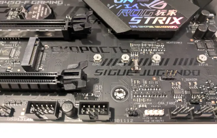 B450F Motherboard RGB Not Working