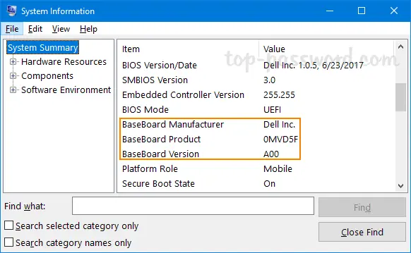 how to find out what motherboard i have
