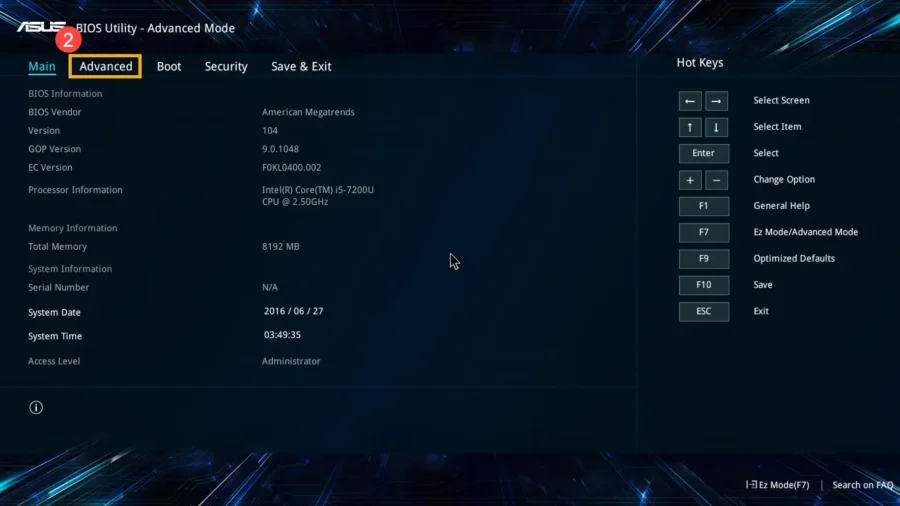 how to upgrade asus motherboard bios