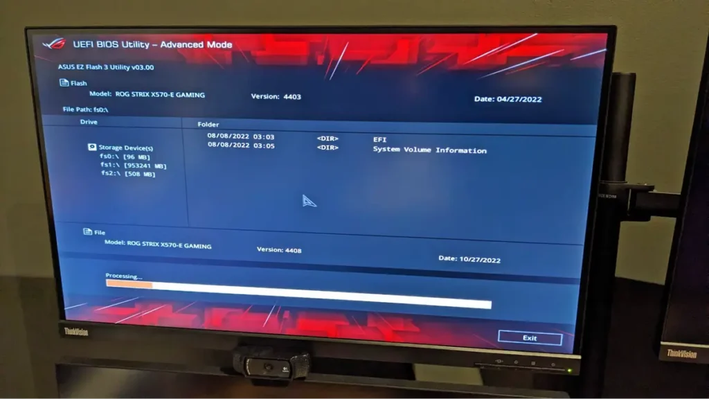 how to upgrade asus motherboard bios